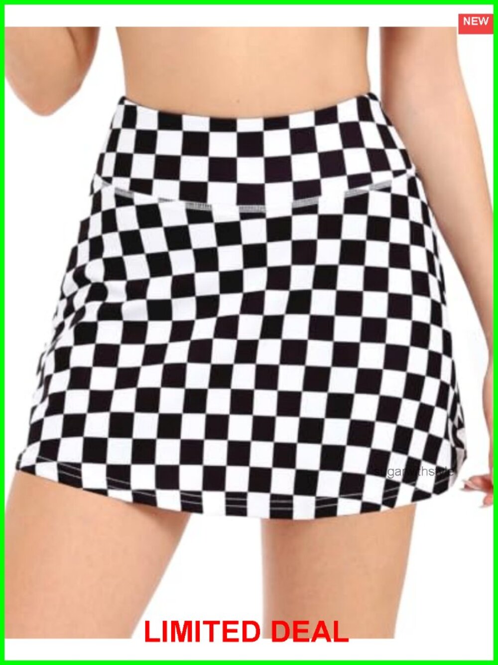 AHLW Womens Golf Tennis Skorts Athletic Skirt with Pockets